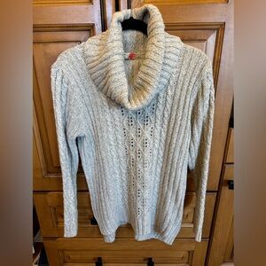 Cowl Neck Knit Sweater